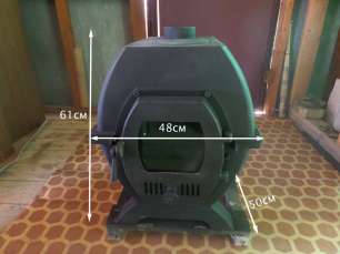 Купить Печь отопительная чугунная Везувий Триумф 180 с т/о в Могилеве в Могилеве