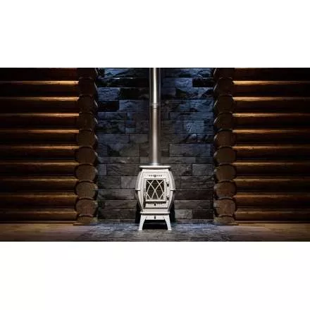 Купить Печь-камин Печь-камин ProMetall Бахта (серая) чугун в Могилеве Амазонка бай фото в Могилеве