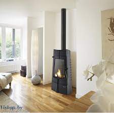 Печь-камин чугунный Invicta Chamane 14 в интерьере Амазонка бай фото  в Могилеве