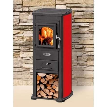 Печь-камин Blist Ekonomik Lux N чугунная дверца серый фото в Могилеве