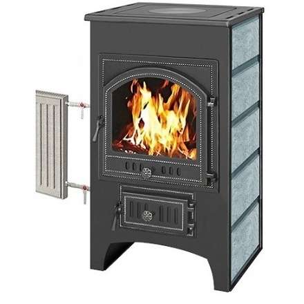 Печь-камин Везувий ПК-02 (205) с плитой и т/о, т/х 12 кВт купить в Могилеве