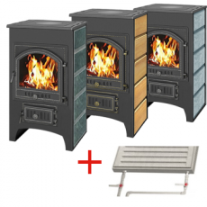 Купить Печь-камин Везувий ПК-02 (205) с плитой талькохлорит 12 кВт в Могилеве в Могилеве