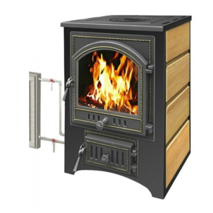 Печь-камин Везувий ПК-02 (205) с плитой и т/о песчаник 12 кВт купить в Могилеве