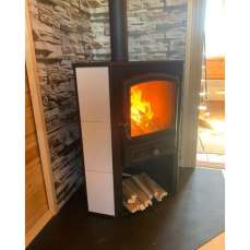 Камин со стеклом ЭТНА (БКД) угловой Амазонка бай фото в Могилеве