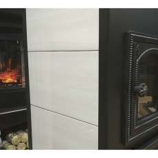 Недорогой камин со стеклом ЭТНА (ДТ-4С) с плитой и теплообменником Амазонка бай фото в Могилеве