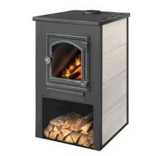 Камин ЭТНА (ДТ-4С) с плитой для дома и дачи Амазонка бай фото в Могилеве