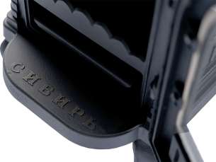 Чугунный камин со стеклом Сибирь 6 фото в Могилеве