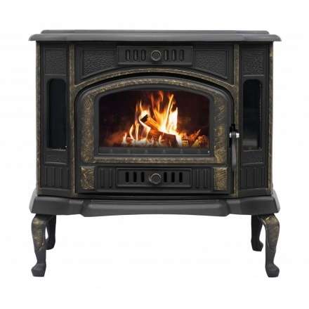 Печь-камин Сибирь 10 чугунная Амазонка бай фото в Могилеве