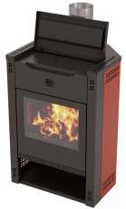 недорогой камин с дровницей Теплодар Кадриль фото в Могилеве