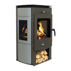 Надежный камин с дровницей Теплодар Танго Трио фото  в Могилеве