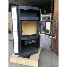 Купить стальной камин с шамотом Мета-Бел Нева в Могилеве фото в Могилеве