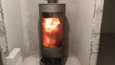 Купить стальной камин с шамотом Мета-Бел Селигер в Могилеве фото в Могилеве