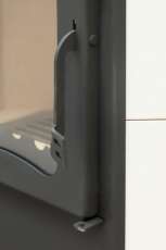 Стальной камин Бавария угловая Амазонка бай фото в Могилеве