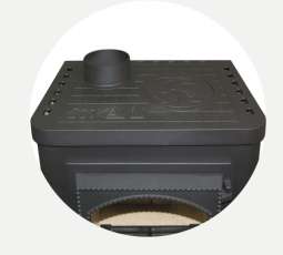 Чугунный камин Бавария Оптима Чугун с плитой фото в Могилеве