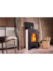 Печь-камин Бавария Оптима с плитой фото в Могилеве