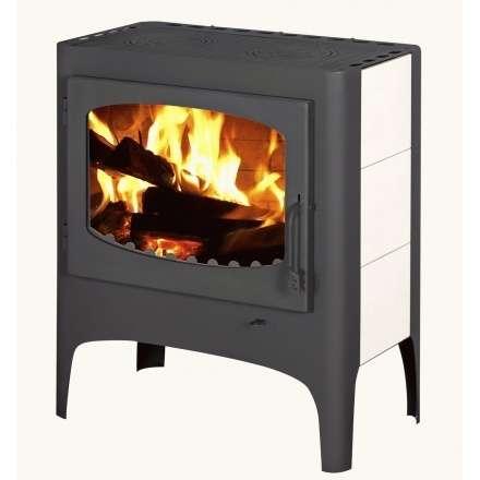 Печь-камин Бавария Эко с плитой 2 конфорки РК 168М Амазонка бай фото в Могилеве