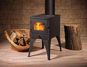 Небольшая печь-мангал с плитой Кельн-Турбо фото в интерьере в Могилеве