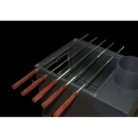 Небольшая печь-мангал с плитой Кельн-Турбо фото в Могилеве