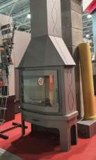 Экокамин МЮНХЕН ПРИСТЕННО-УГЛОВОЙ графит фото в Могилеве