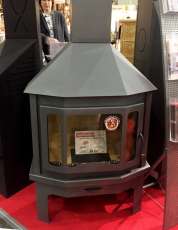 Новый камин Мюнхен угловой графит фото в живую в Могилеве