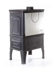 Печь-камин чугунный FireWay Dacha чёрный Амазонка бай фото в Могилеве