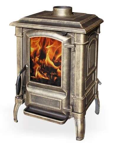 Печь-камин FireWay Bruno патина медь Амазонка бай фото в Могилеве