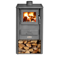 Печь-камин Blist Oganj LM стальная дверца Амазонка бай фото в Могилеве