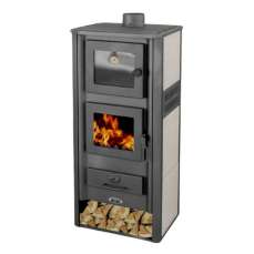 Печь-камин с духовкой Blist Ambasador LM R Амазонка бай фото в Могилеве