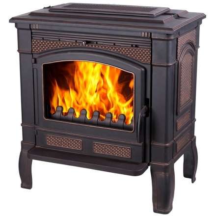 Печь-камин FireWay Gunter патина медь Амазонка бай фото в Могилеве