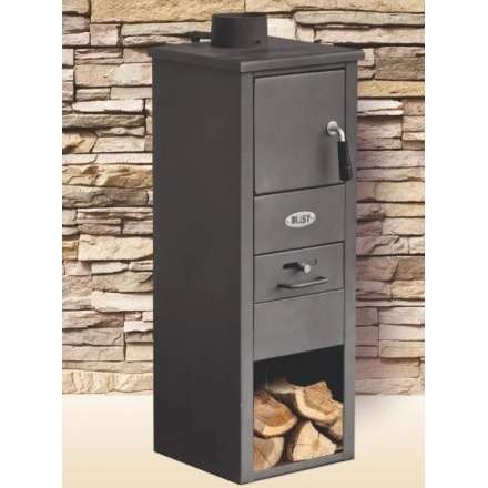 Печь-камин Blist Ekonomik LM стальная дверца фото в Могилеве