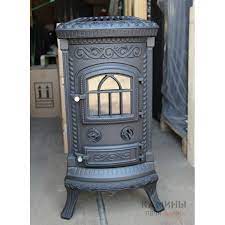 Купить Печь-камин NORDflam Plato patine чугун в Могилеве Амазонка бай фото в Могилеве