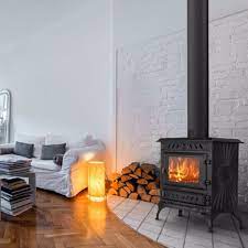 Купить Печь-камин Kawmet P3 (7.4 кВт) EKO в интерьере чугунный в Могилеве фото в Могилеве