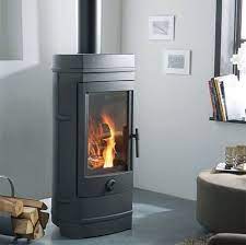 Печь-камин Invicta Chatel чугун в интерьере Амазонка бай фото в Могилеве