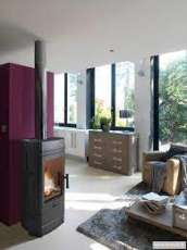 Печь-камин Invicta Cassine чугун в интерьере Амазонка бай фото в Могилеве