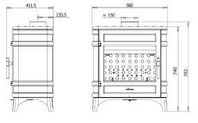 Печь-камин чугунный Invicta Siam в интерьере Амазонка бай фото в Могилеве