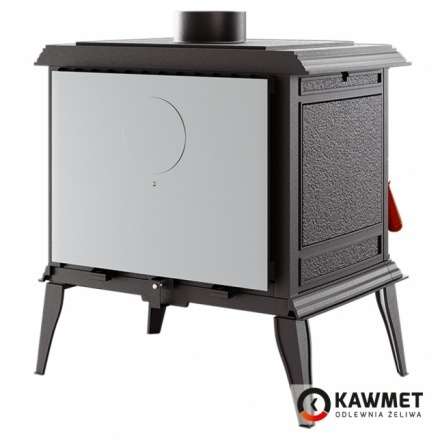 Купить Печь-камин KAWMET Premium PROMETEUS S11 (8,5 кВт) в интерьере чугунный в Могилеве фото в Могилеве