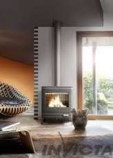 Печь-камин чугунный Invicta Kazan в интерьере Амазонка бай фото в Могилеве