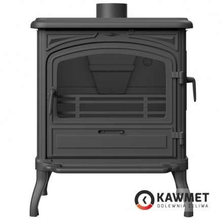 Купить Печь-камин KAWMET Premium EOS S13 (10 кВт) в интерьере чугунный в Могилеве фото в Могилеве