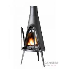 Печь-камин чугунный Invicta Pow-Wow в интерьере Амазонка бай фото в Могилеве