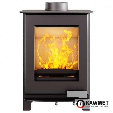 Купить Печь-камин Kawmet Premium S16 (4,9 кВт) в интерьере чугунный в Могилеве фото в Могилеве