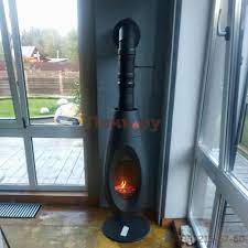 Печь-камин чугунный Invicta OVATIO в интерьере Амазонка бай фото в Могилеве