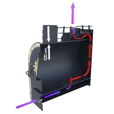 Отопительная печь Царь-печи Злата в Могилеве