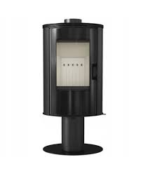 Купить Печь-камин черный Kratki KOZA/AB/S/N/DR в интерьере в Могилеве Амазонка бай фото в Могилеве