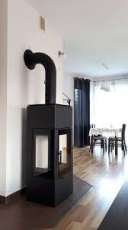 Купить Печь-камин Kratki THOR 8 View стальной в интерьере в Могилеве Амазонка бай фото в Могилеве