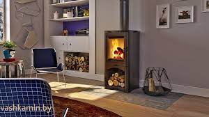 Купить Печь-камин Kratki Koza/K5/S/W стальной в интерьере в Могилеве Амазонка бай фото в Могилеве