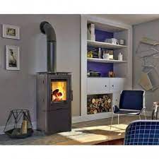 Купить Печь-камин Kratki Koza/K5/S/W стальной в интерьере в Могилеве Амазонка бай фото в Могилеве