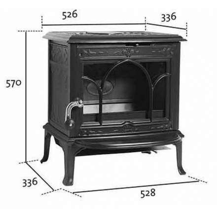 Чугунная печь камин Jotul F100 SE в Могилеве