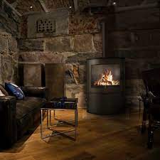 Купить Печь-камин Kratki Koza/AB/S/2 (сталь) стальной в интерьере в Могилеве Амазонка бай фото в Могилеве