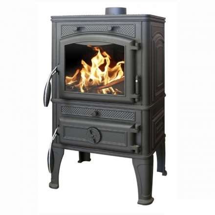 Печь-камин Guca LAVA THERMO из чугуна с водяным контуром фото в Могилеве