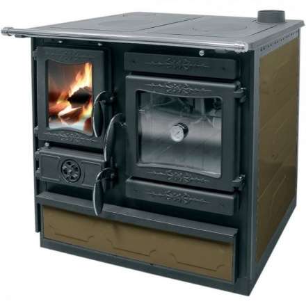 Печь-камин Guca GULIVER THERMO с плитой и водяным контуром в Могилеве